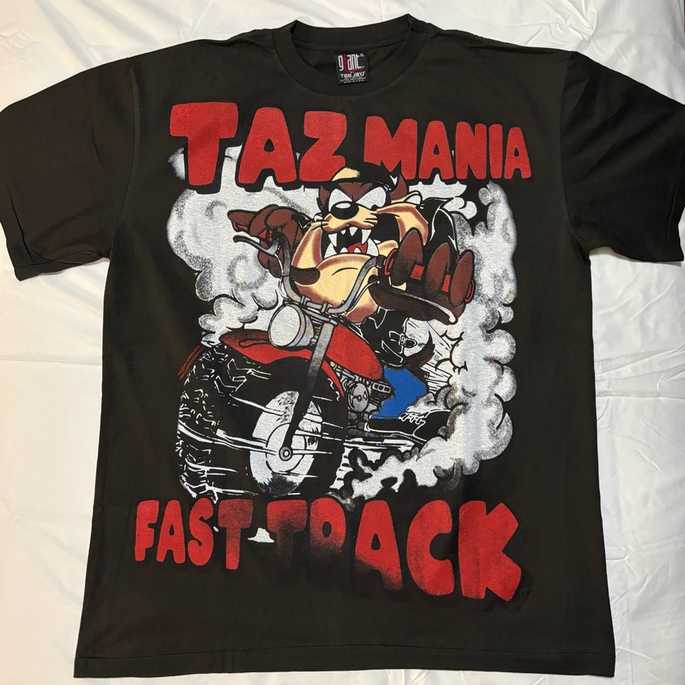 Tazmania Fast Track Graphic Tee - Black XL